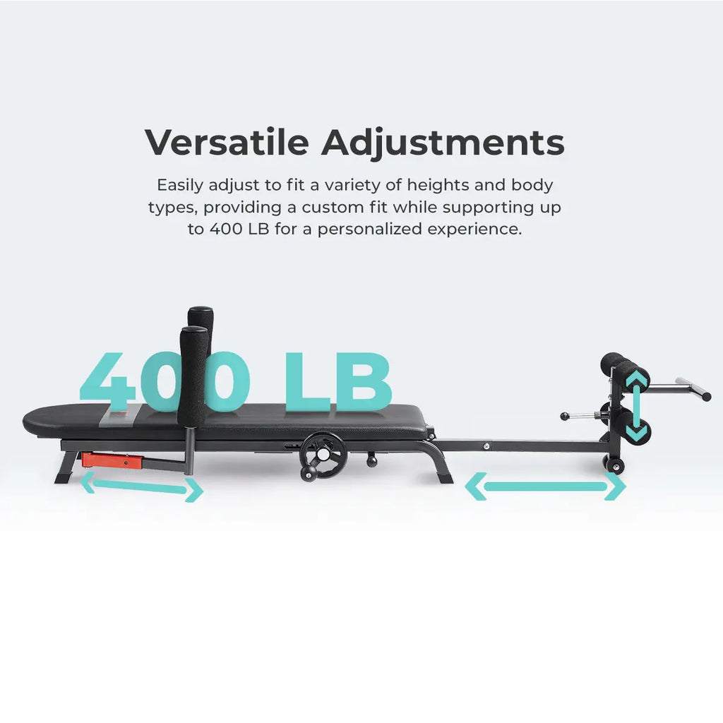 Health Fitness Full Body Traction Stretch Machine for Lumbar Stretching Flexibility Training Mobility Support