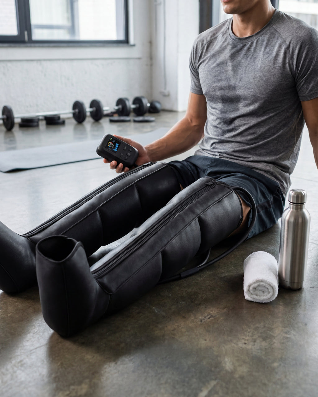 Air Compression Recovery Boots – Full-Leg Massage & Relaxation System