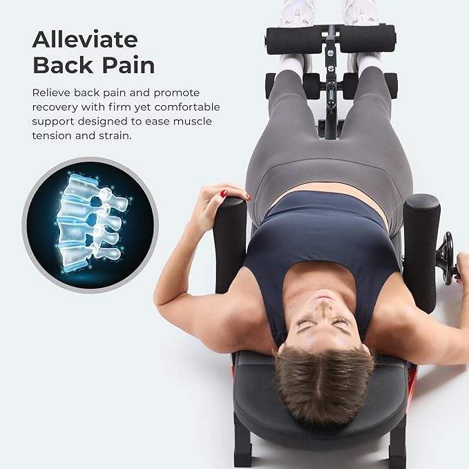 Health Fitness Full Body Traction Stretch Machine for Lumbar Stretching Flexibility Training Mobility Support