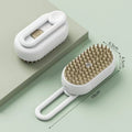 💨 No More Flying Fur! Steam Grooming Brush for Shedding, Massage & Cleaning